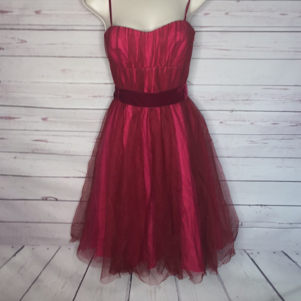 Strapless Pink Dress NWT Size 0 Bannana Republic